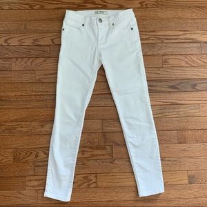 Free People white skinny jeans
